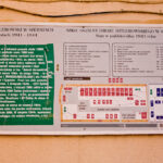 Tablica na pamiątkowym kamieni ustawionym na placu przed szkołą w Szebniach