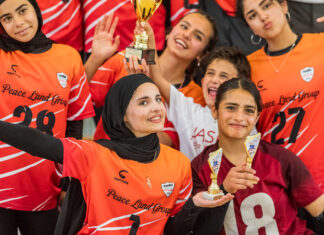 Palestyna w Jaśle. Dziewczyny z SB. Jerusalem Volleyball na Międzynarodowym Festiwalu Sportu Jasło 2026